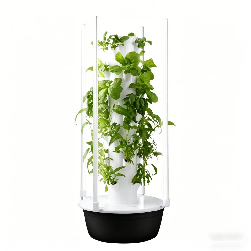 Smart Garden Vertical Planter - Tour hydroponique verticale SpaceTree, jardinière intelligente