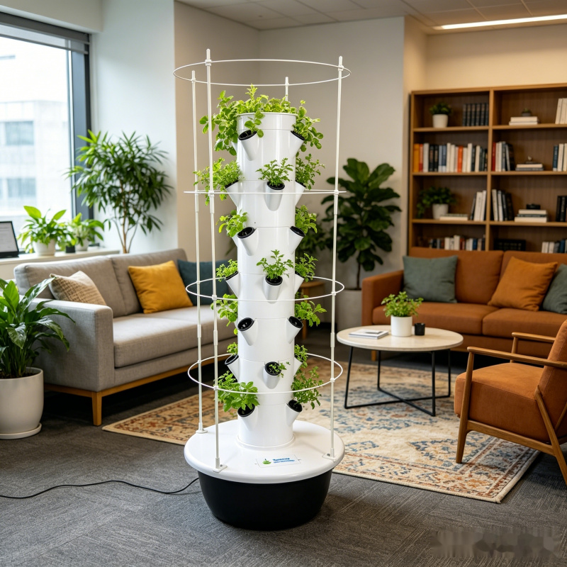 Smart Garden Vertical Planter - Système de culture hydroponique verticale transfrontalier