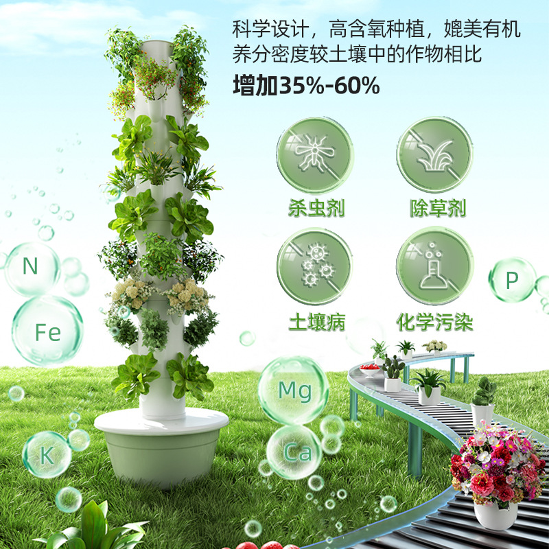 1Pc Tour hydroponique vertical - Smart Garden Vertical Planter avis et prix