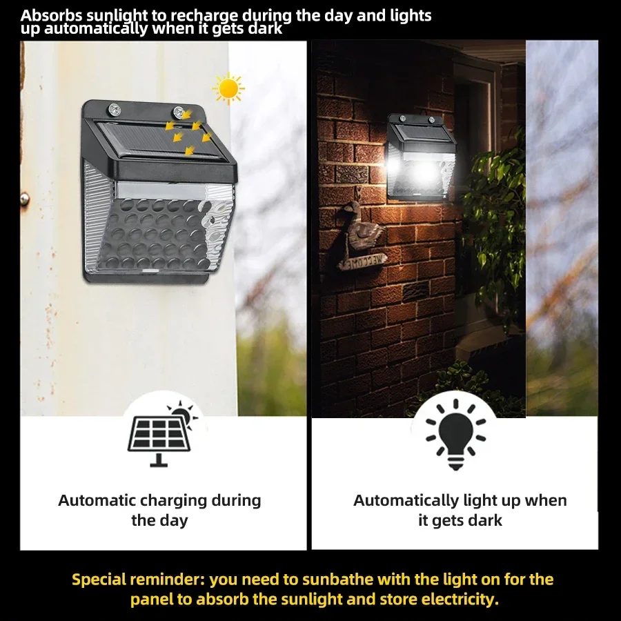 Lampe solaire LED avec capteur - Smart Garden Light Camera avis et prix
