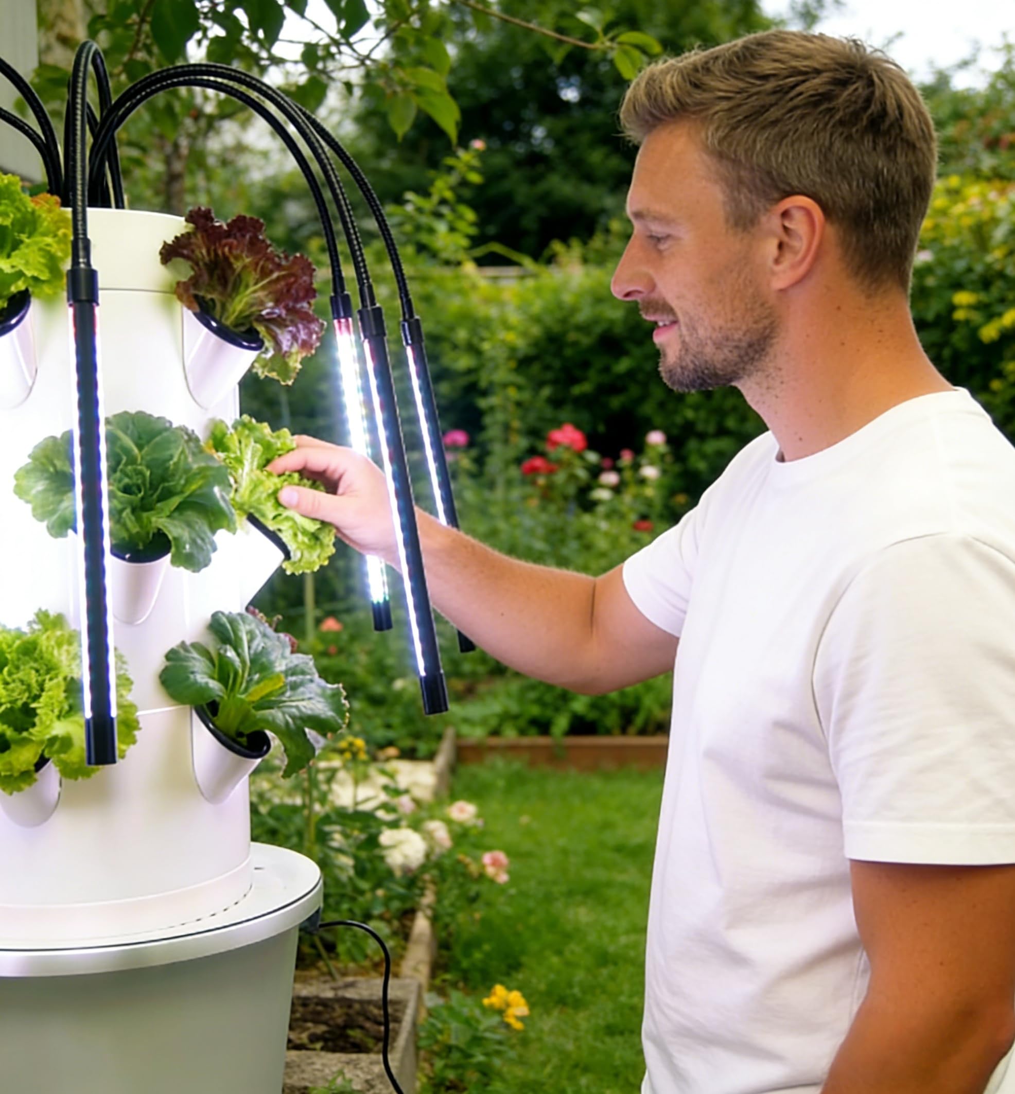 Système de culture hydroponiqu - Smart Garden Vertical Planter avis et prix