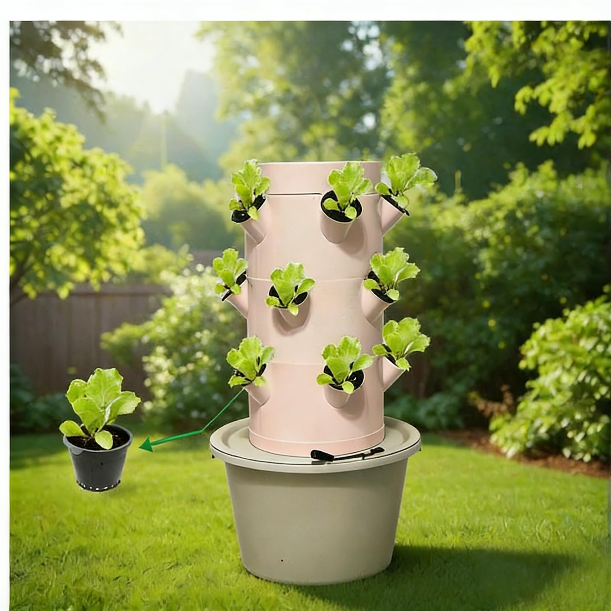 Système de culture hydroponiqu - Smart Garden Vertical Planter avis et prix