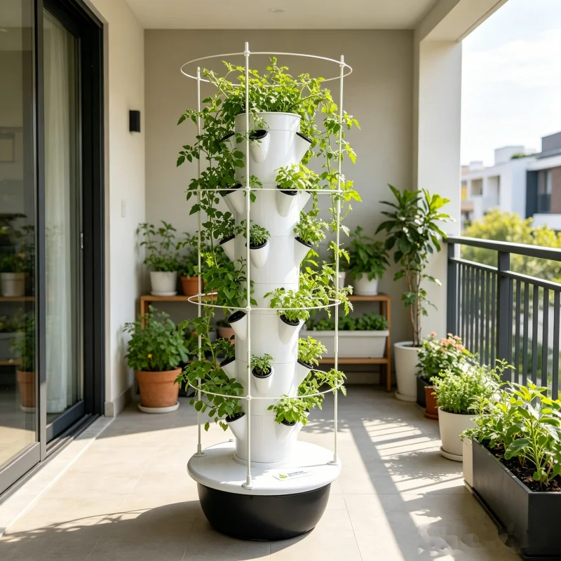 Jardinière hydroponique aéropo - Smart Garden Vertical Planter avis et prix