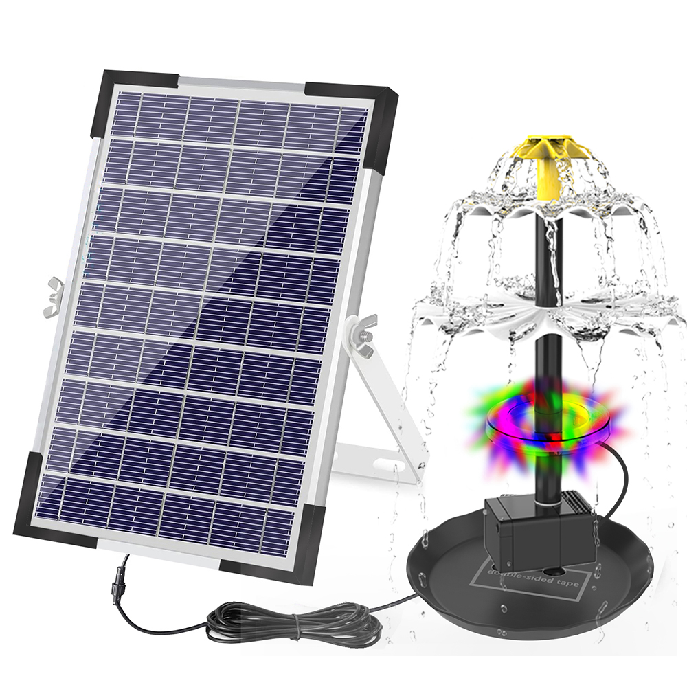 Pompe de fontaine solaire pour - Smart Garden Light Camera avis et prix