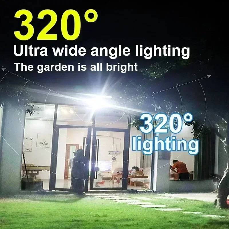 12000LM lampe murale solaire p - Smart Garden Light Camera avis et prix