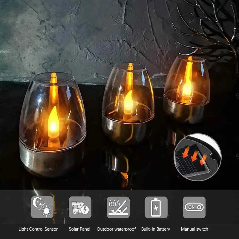 LED en acier inoxydable bougie - Smart Garden Light Camera avis et prix