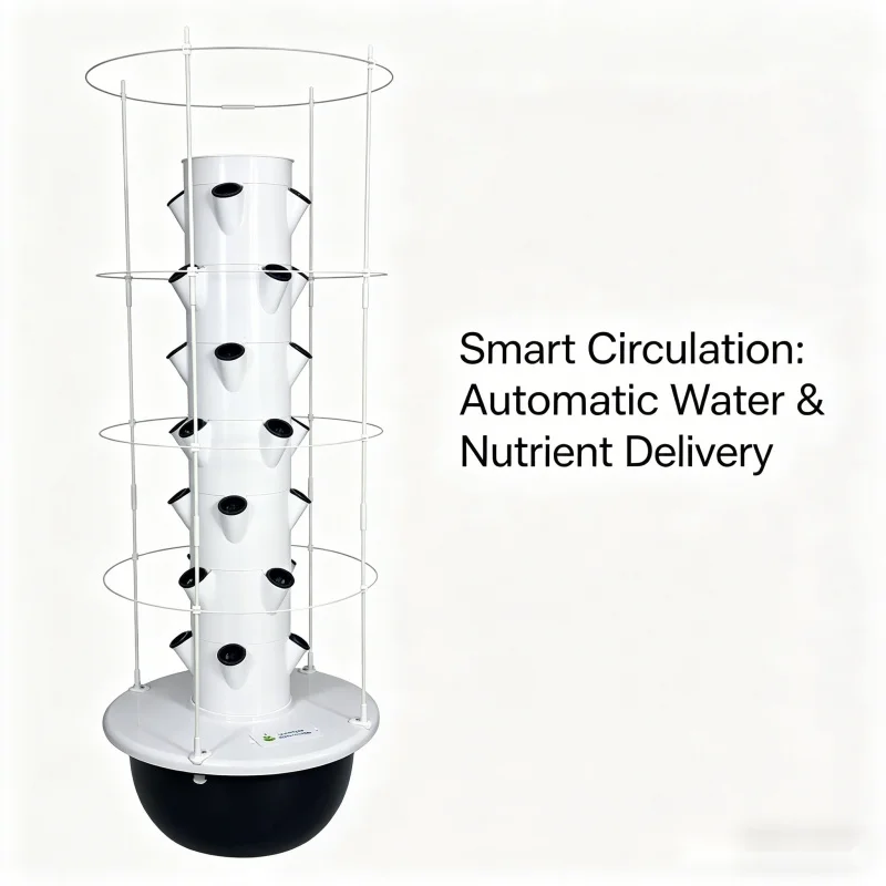 Tour hydroponique à 9 étages p - Smart Garden Vertical Planter avis et prix