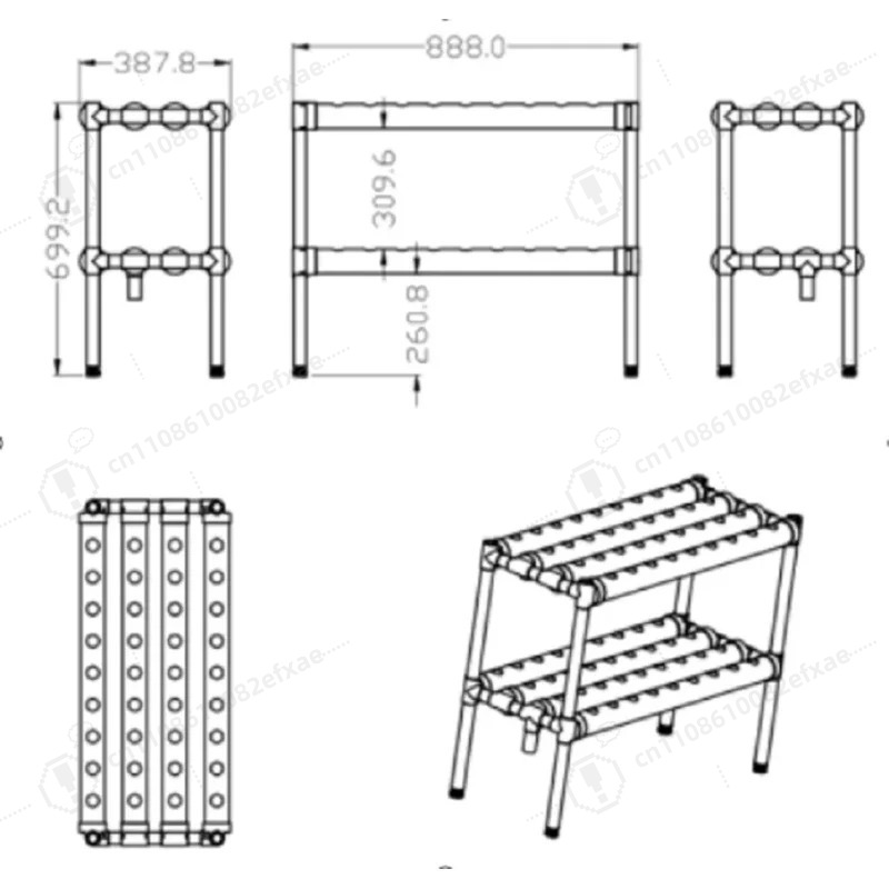 Système hydroponique NFT Chann - Smart Garden Hanging Baskets avis et prix