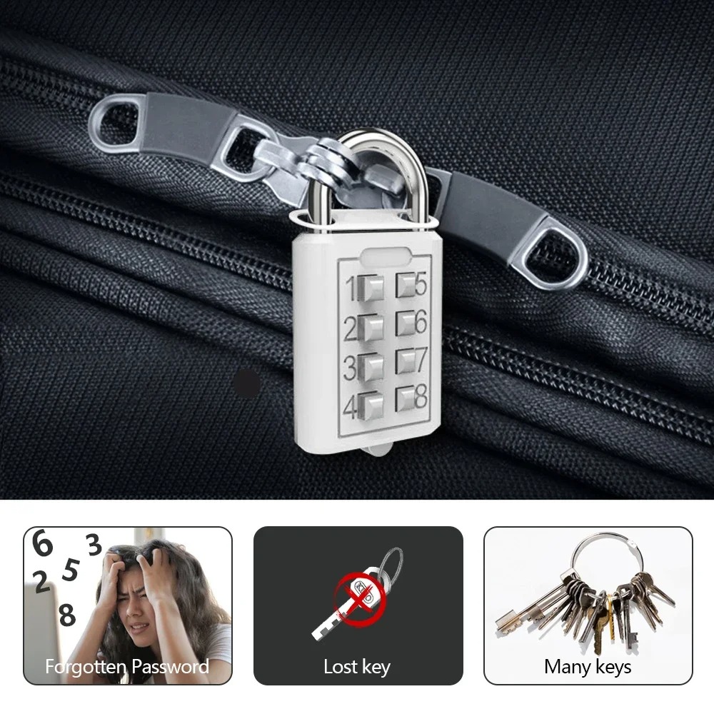Combinaison de 8 chiffres bout - Smart Garden Gate Lock avis et prix