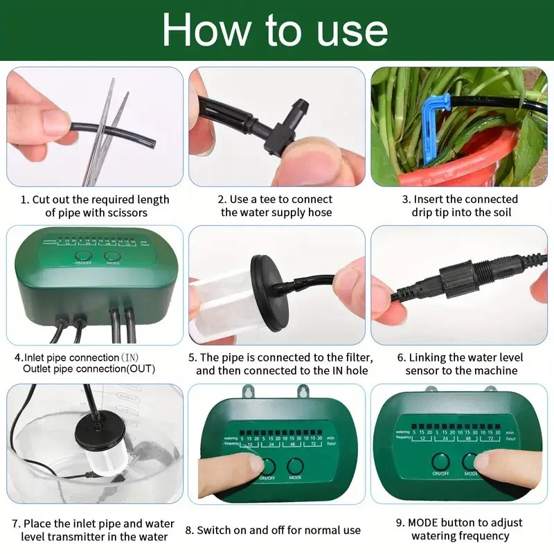 Kit d'irrigation solaire Intel - Smart Garden Water avis et prix