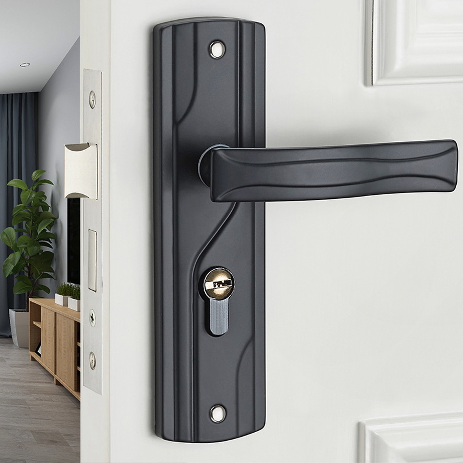 Serrure de poignée de porte un - Smart Garden Gate Lock avis et prix