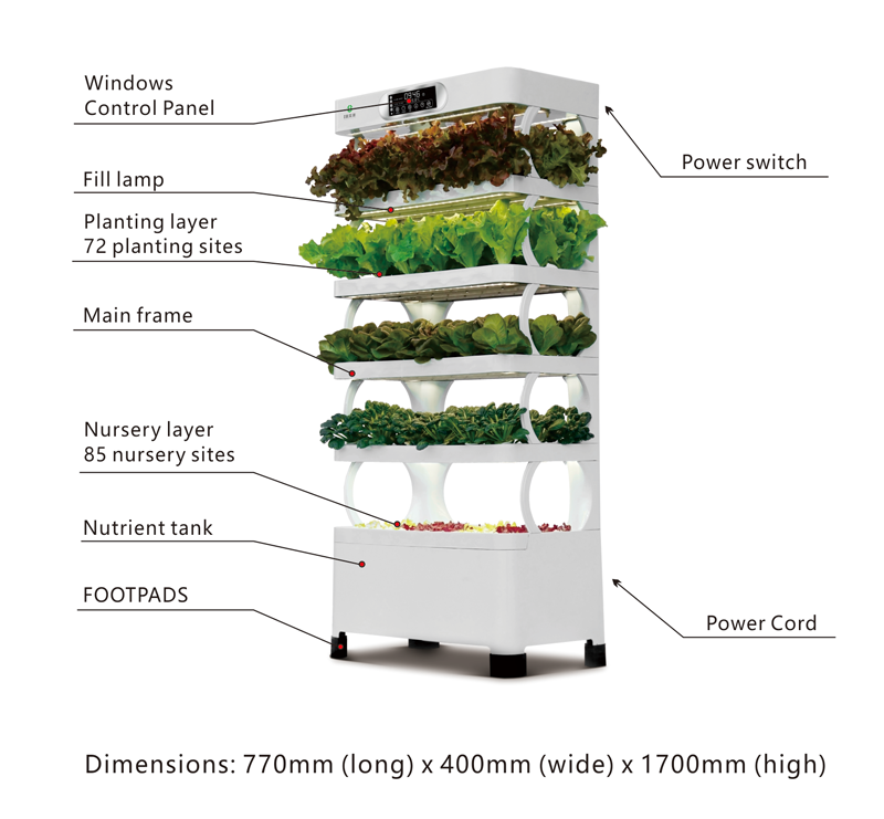 Kit de culture hydroponique ve - Smart Garden Vertical Planter avis et prix