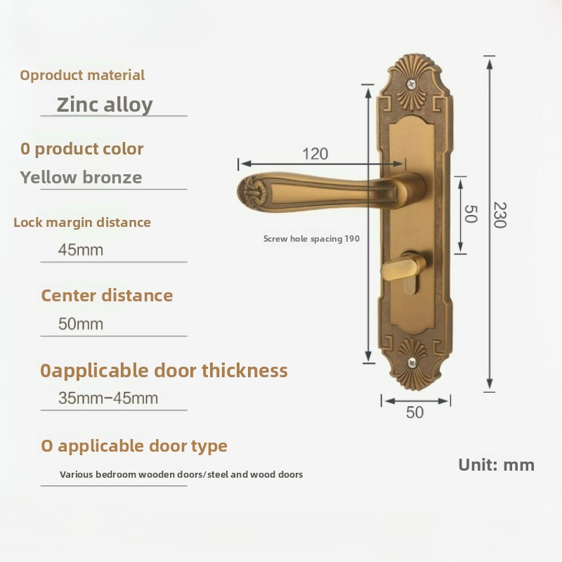 Nouvelle serrure de porte en b - Smart Garden Gate Lock avis et prix