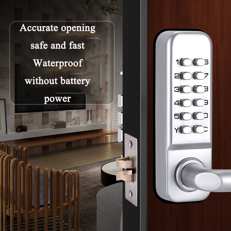 Serrure de porte mécanique num - Smart Garden Gate Lock avis et prix