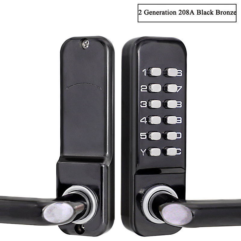 Serrure de porte mécanique num - Smart Garden Gate Lock avis et prix